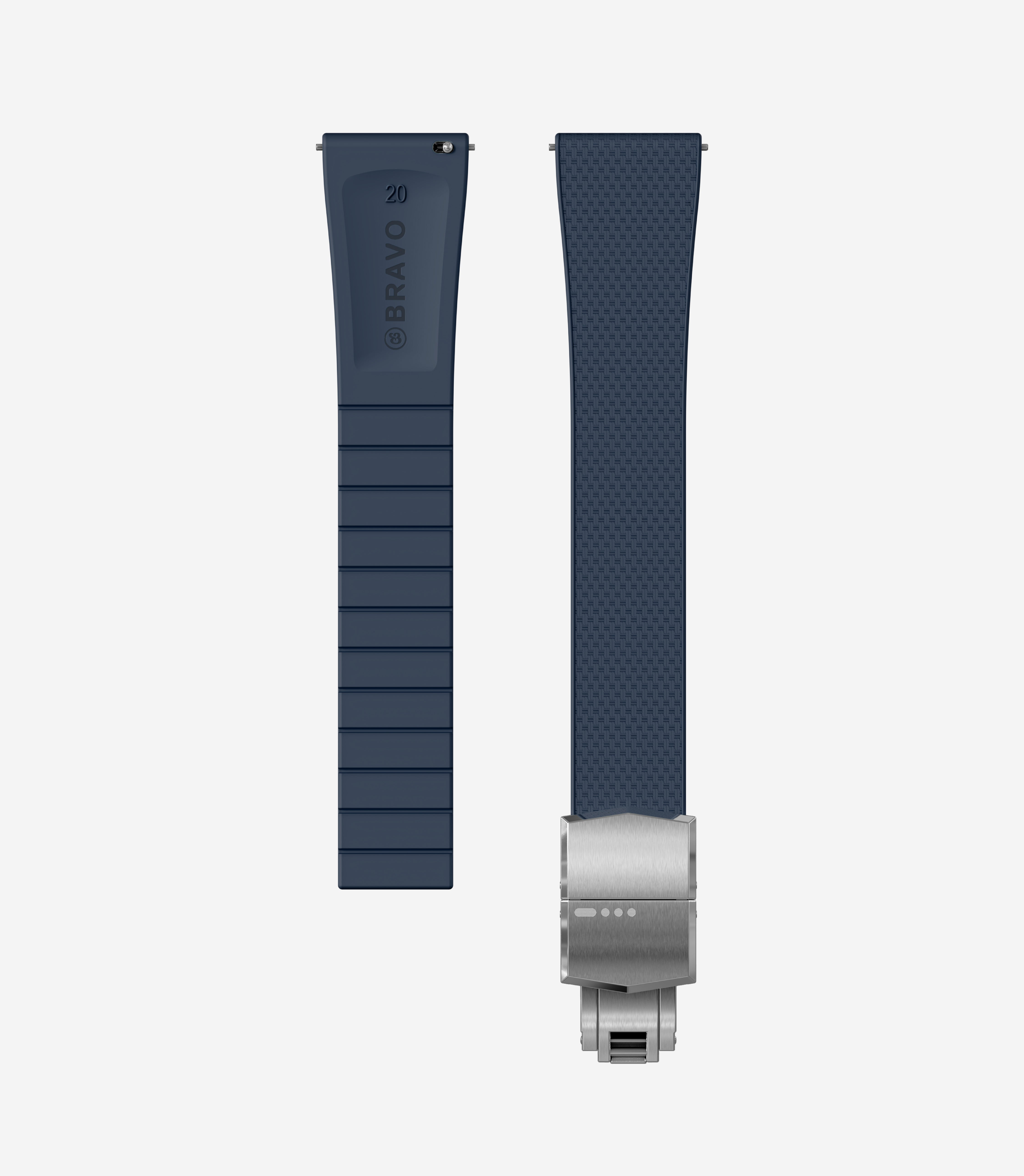 Navy Blue — Sailcloth CTS Rubber Strap