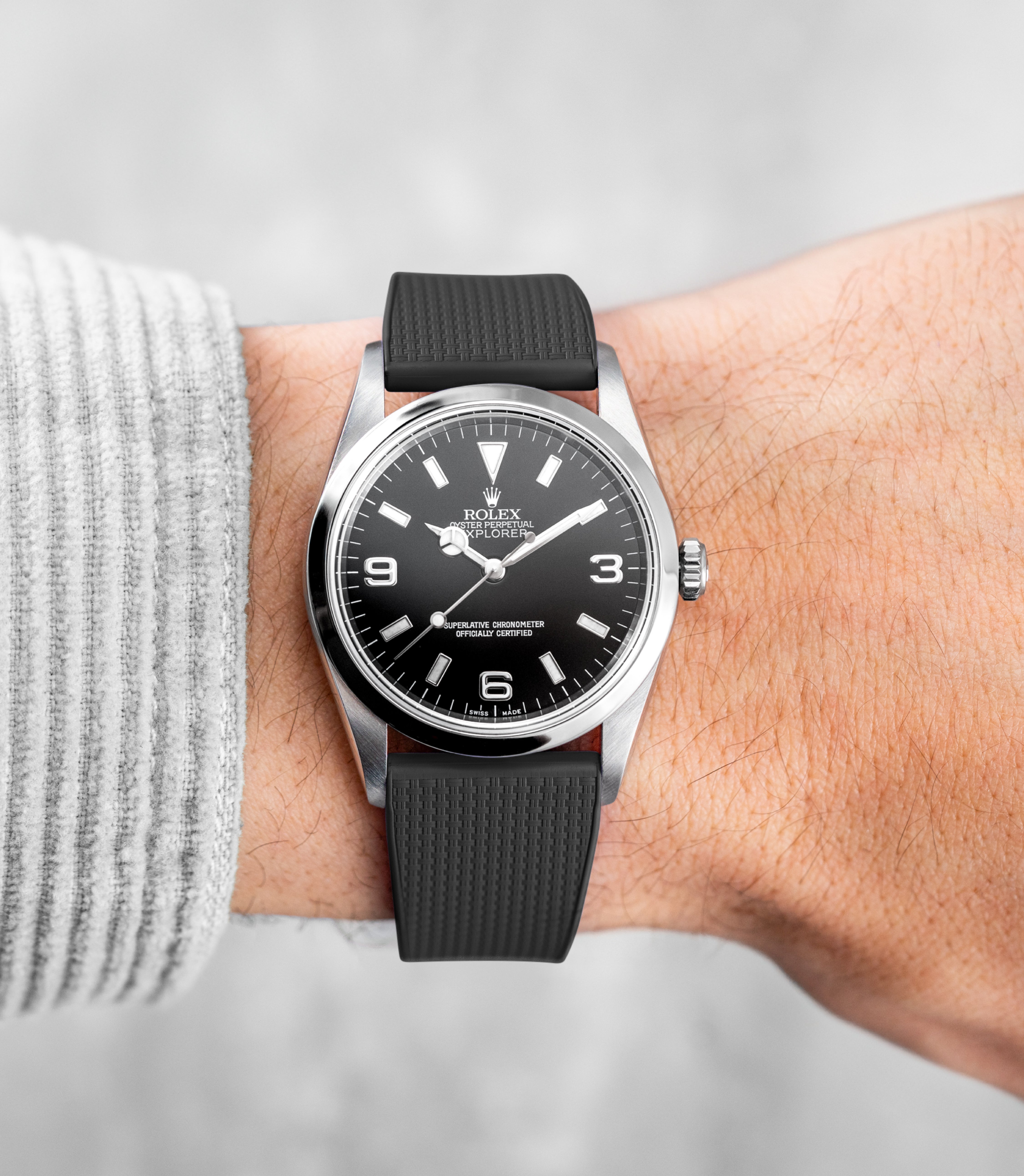 Black — Sailcloth CTS Rubber Strap
