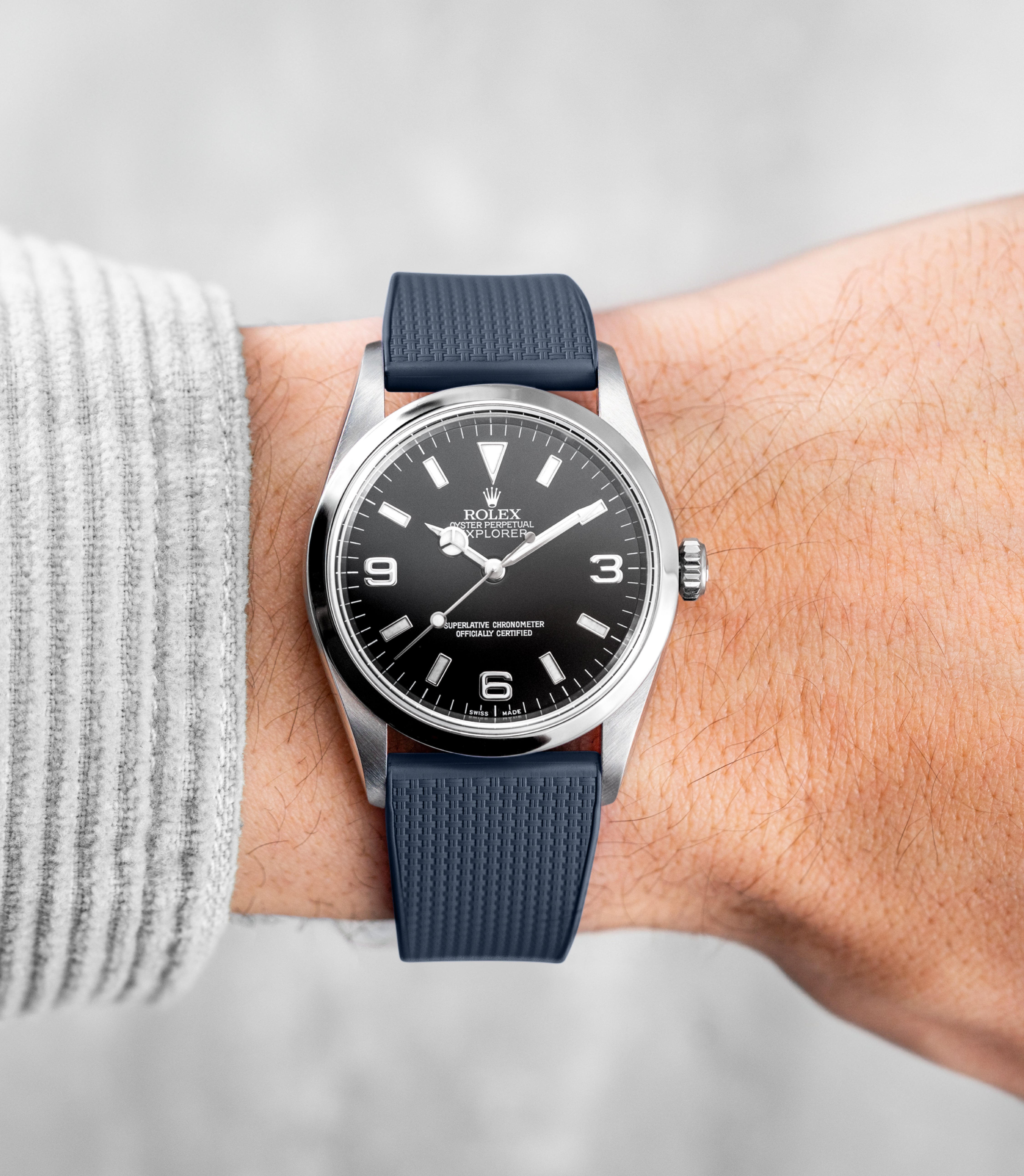 Navy Blue — Sailcloth CTS Rubber Strap